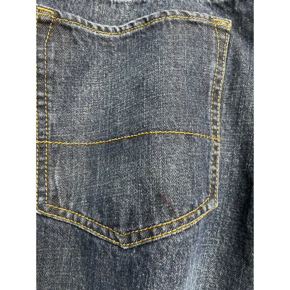 Dockers Men Dark Wash Straight Fit Denim Jeans Size 42 / 30